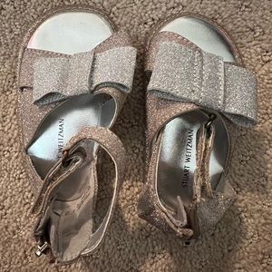 Stuart Weitzman crib sandals size 4